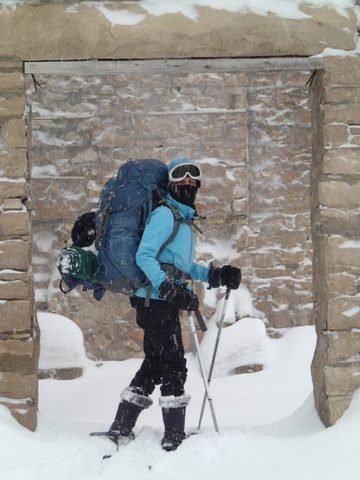 Photo from Snowshoe camping, Bruce Peninsula National Park