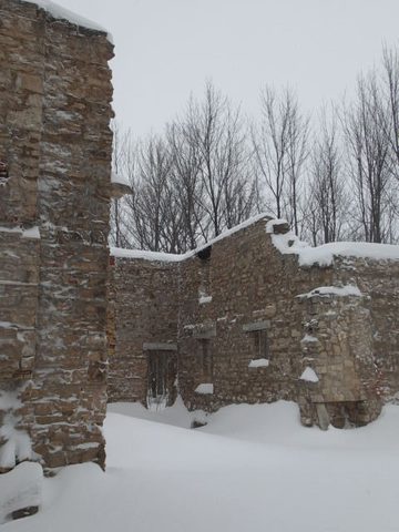 Photo from Snowshoe camping, Bruce Peninsula National Park