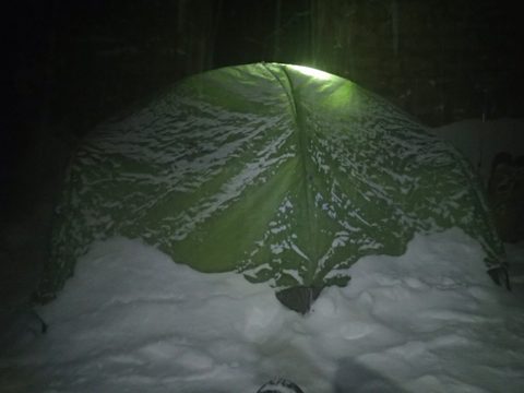 Photo from Snowshoe camping, Bruce Peninsula National Park