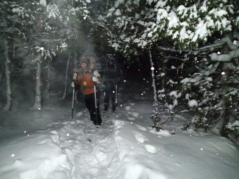 Photo from Snowshoe camping, Bruce Peninsula National Park
