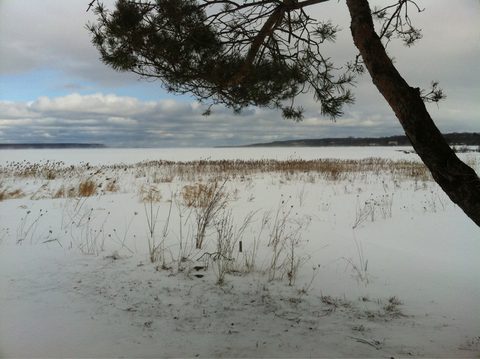 Photo from Snowshoe camping, Bruce Peninsula National Park