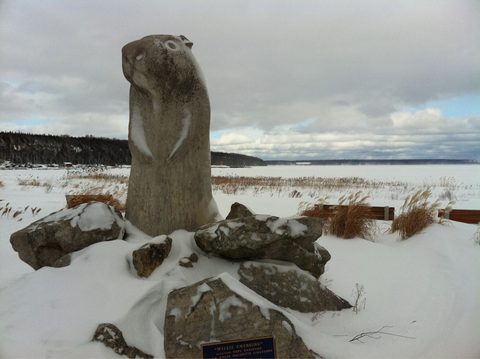 Photo from Snowshoe camping, Bruce Peninsula National Park