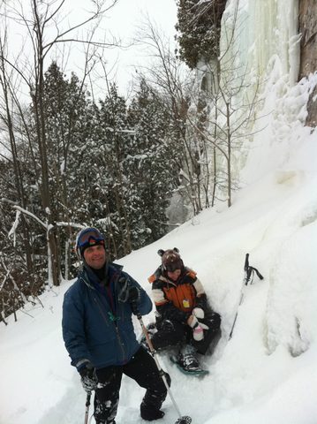 Photo from Snowshoe camping, Bruce Peninsula National Park