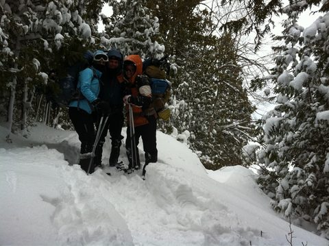 Photo from Snowshoe camping, Bruce Peninsula National Park