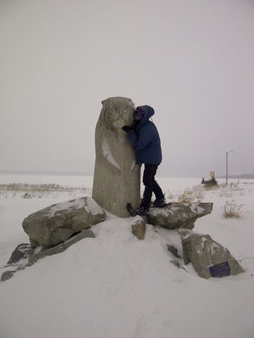 Photo from Snowshoe camping, Bruce Peninsula National Park