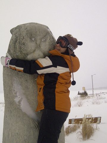 Photo from Snowshoe camping, Bruce Peninsula National Park