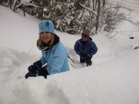 Photo from Snowshoe camping, Bruce Peninsula National Park