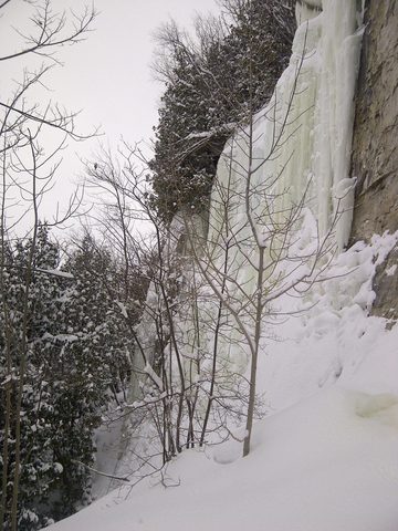 Photo from Snowshoe camping, Bruce Peninsula National Park