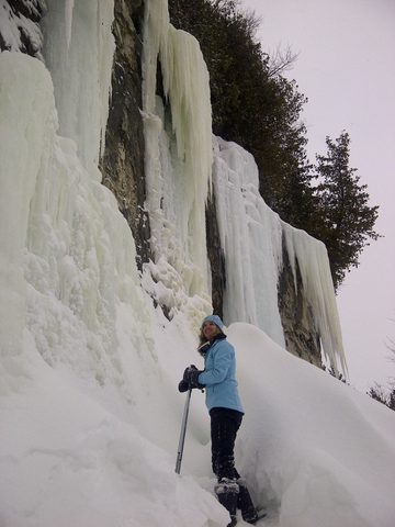 Photo from Snowshoe camping, Bruce Peninsula National Park