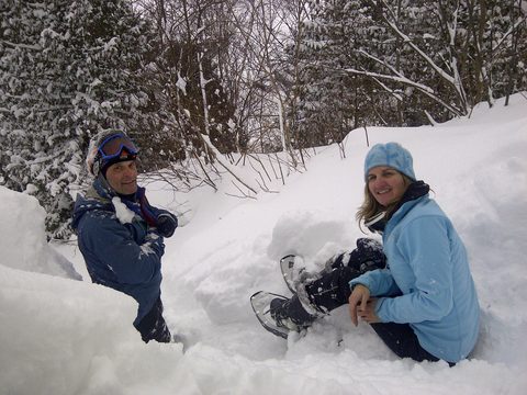 Photo from Snowshoe camping, Bruce Peninsula National Park