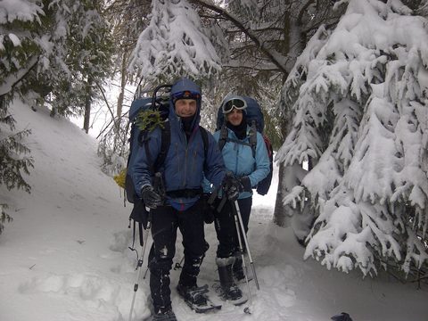 Photo from Snowshoe camping, Bruce Peninsula National Park
