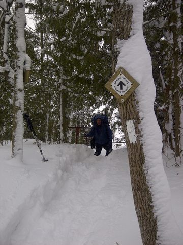 Photo from Snowshoe camping, Bruce Peninsula National Park