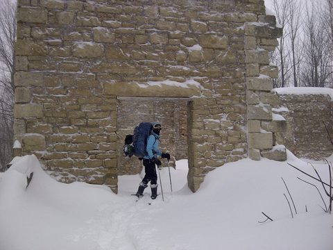 Photo from Snowshoe camping, Bruce Peninsula National Park