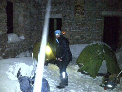 Photo from Snowshoe camping, Bruce Peninsula National Park