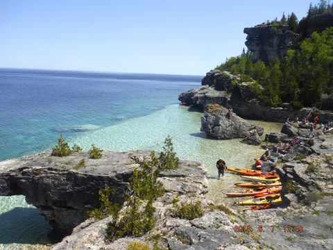 Photo from Kayaking/Hiking, Bruce Peninsula National Park