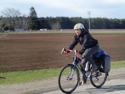Photo from Bike Camping, Port Burwell (The Trillium Triathlon)