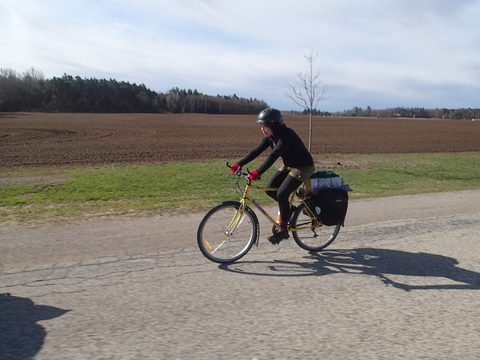 Photo from Bike Camping, Port Burwell (The Trillium Triathlon)