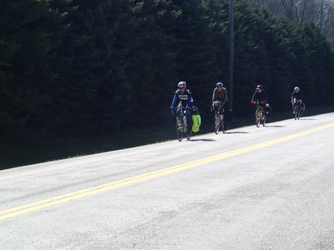 Photo from Bike Camping, Port Burwell (The Trillium Triathlon)