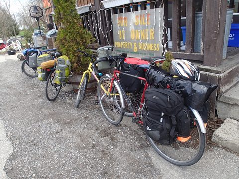 Photo from Bike Camping, Port Burwell (The Trillium Triathlon)