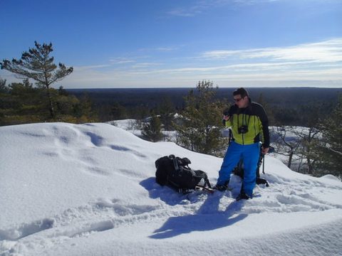 Photo from Snowshoe camping, Killarney Provincial Park