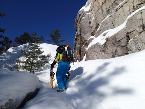 Photo from Snowshoe camping, Killarney Provincial Park
