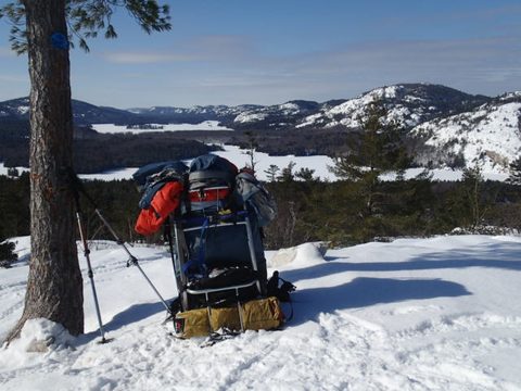 Photo from Snowshoe camping, Killarney Provincial Park