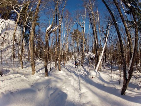 Photo from Snowshoe camping, Killarney Provincial Park