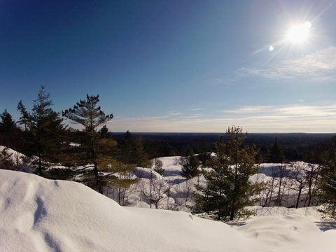 Photo from Snowshoe camping, Killarney Provincial Park