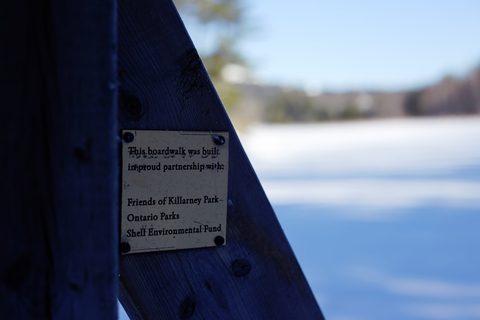 Photo from Snowshoe camping, Killarney Provincial Park