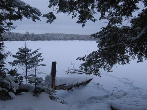 Photo from Winter Backpacking Trip 2.0, Algonquin Park, Maggie Lake