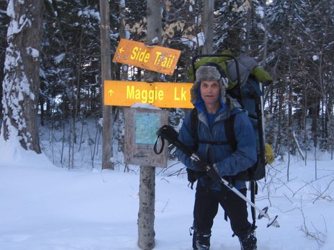 Photo from Winter Backpacking Trip 2.0, Algonquin Park, Maggie Lake