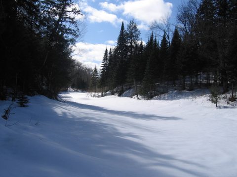 Photo from Winter Backpacking Trip 3.0, Algonquin Park, Snow Structures