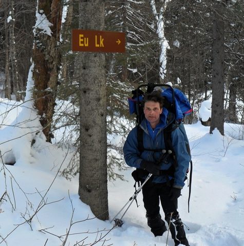 Photo from Winter Backpacking Trip 3.0, Algonquin Park, Snow Structures