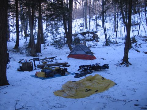 Photo from Winter Backpacking Trip 4.0, Algonquin Park, Complete Inner Loop