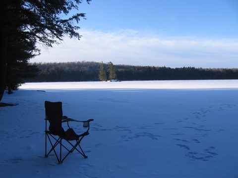 Photo from Winter Backpacking Trip 4.0, Algonquin Park, Complete Inner Loop