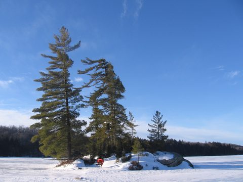 Photo from Winter Backpacking Trip 4.0, Algonquin Park, Complete Inner Loop