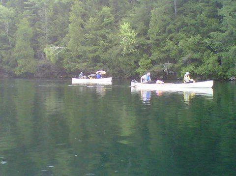 Paddling on the Siene... oh um, make that Clear Lake