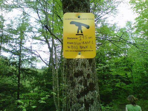 The elusive Nunakani portage