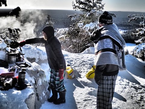 Photo from Snowshoe camping, Killarney Provincial Park 2.0