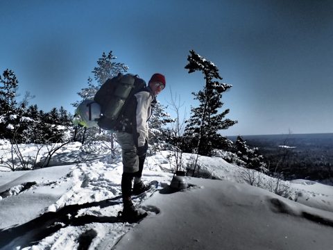 Photo from Snowshoe camping, Killarney Provincial Park 2.0
