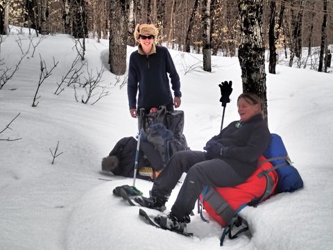 Photo from Snowshoe Camping, Guskewau Lake, Algonquin 2.0