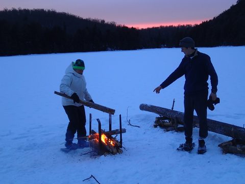 Photo from Snowshoe Camping, Guskewau Lake, Algonquin 2.0