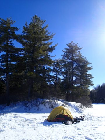Photo from Snowshoe Camping, Guskewau Lake, Algonquin 2.0