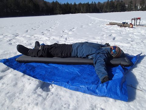 Photo from Snowshoe Camping, Guskewau Lake, Algonquin 2.0