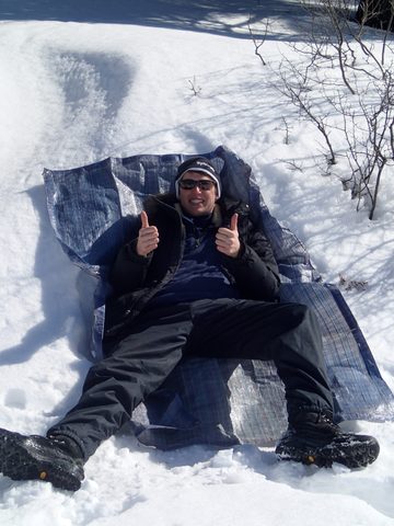 Photo from Snowshoe Camping, Guskewau Lake, Algonquin 2.0