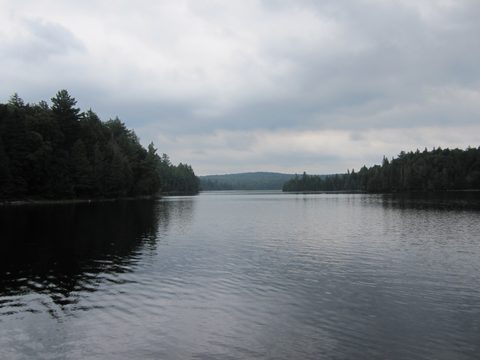 Photo from Algonquin park backcountry canoe camping trip