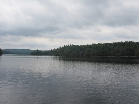 Photo from Algonquin park backcountry canoe camping trip