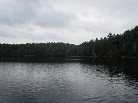Photo from Algonquin park backcountry canoe camping trip