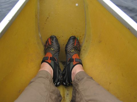 Photo from Algonquin park backcountry canoe camping trip