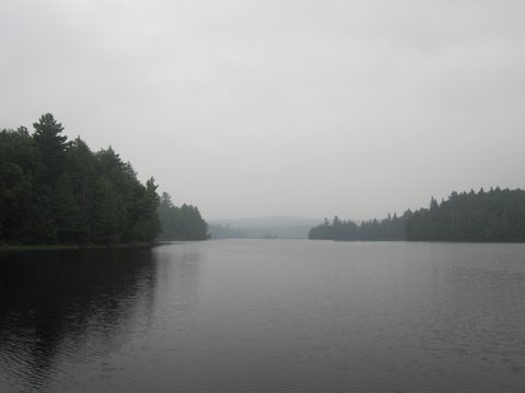 Photo from Algonquin park backcountry canoe camping trip